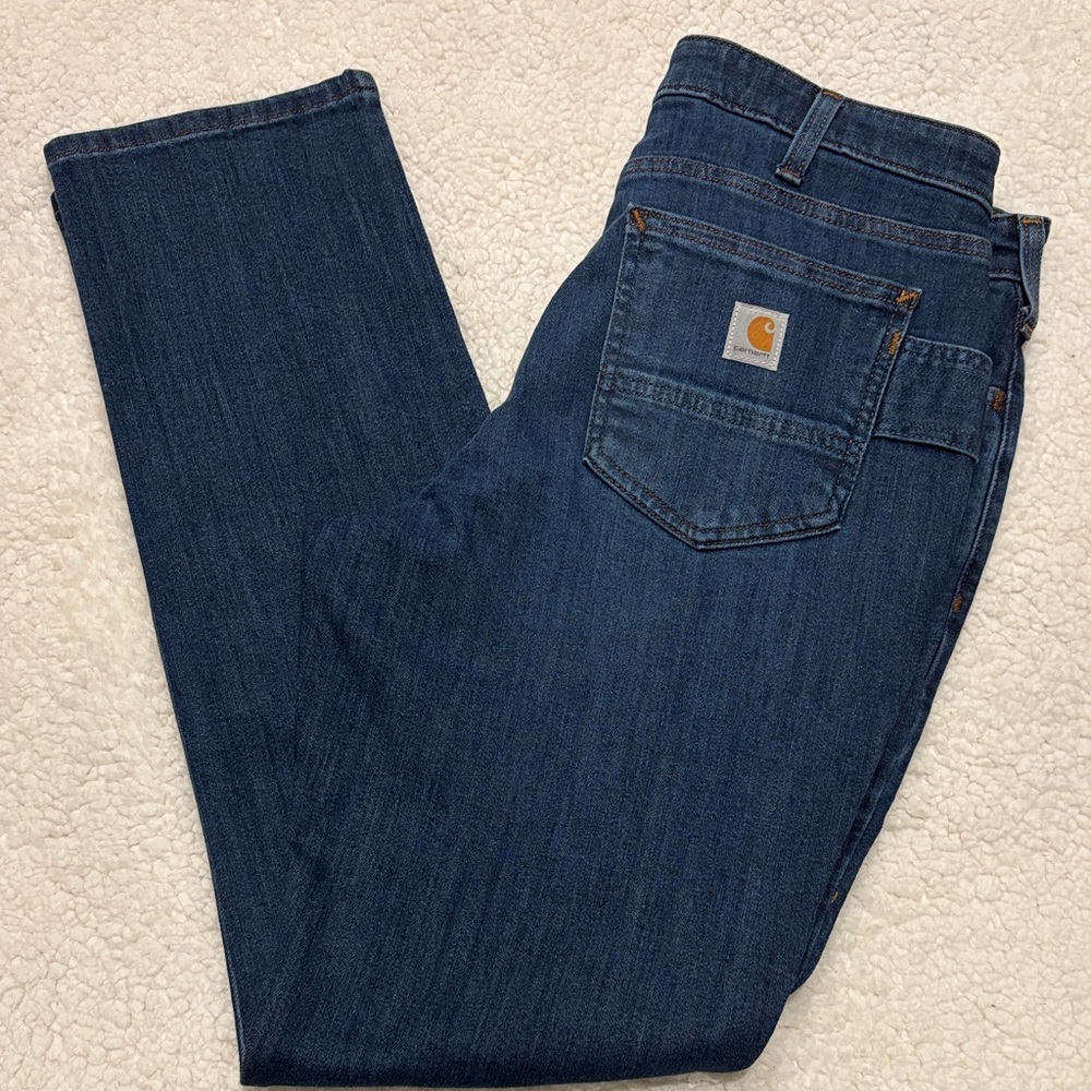 Carhartt Women’s Dark Blue Relaxed Jeans